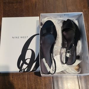 Nine west karoo black shoes . Size 7